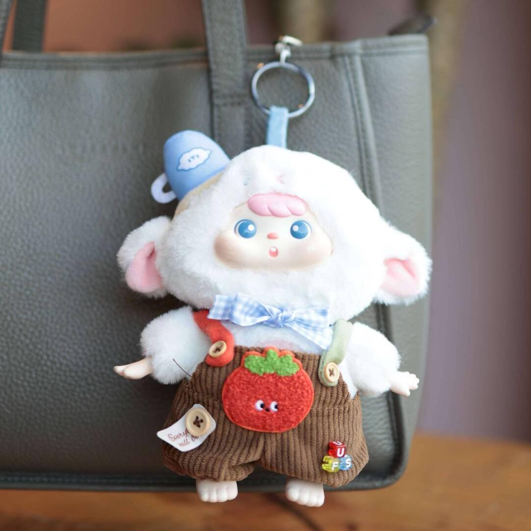 Miyee Official Animal Cafe Series Blind Box Figure｜PVC & Plush Collectible Toy｜16cm Cute Mascot｜6 Designs + 1 Secret (1/96) Random｜Desk Decor & Collection｜Perfect Christmas & Birthday Gift