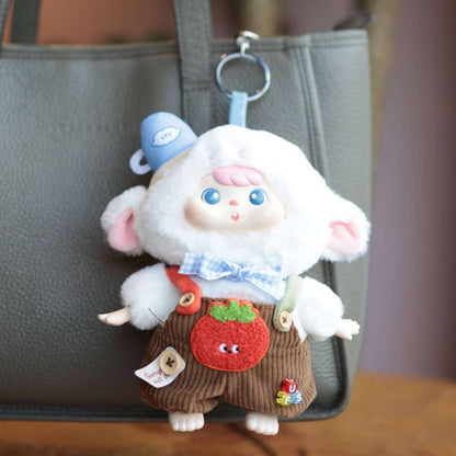 Miyee Official Animal Cafe Series Blind Box Figure｜PVC & Plush Collectible Toy｜16cm Cute Mascot｜6 Designs + 1 Secret (1/96) Random｜Desk Decor & Collection｜Perfect Christmas & Birthday Gift