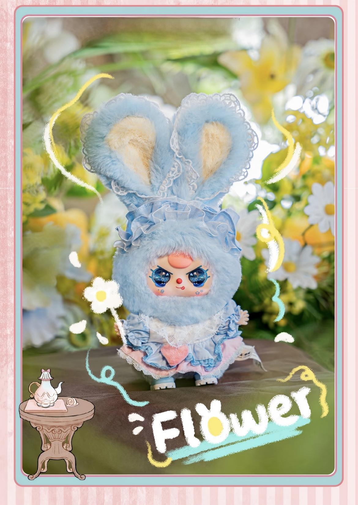 Baby Three “Dream Back to Lolita” Blind Box Art Toy｜Fairytale Bunny Lolita Design Official & Authentic｜Desk Display Collectible｜8 Regular + 1 Secret Random｜Perfect Christmas & Birthday Gift