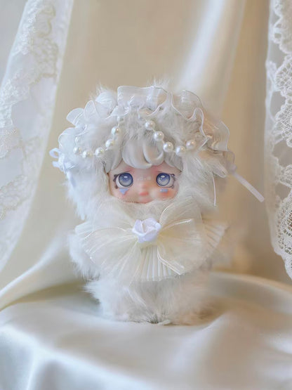 Yomi Rose Nocturne Blind Box Plush – 12cm Vinyl Face Doll with Interchangeable Eyes & Outfit