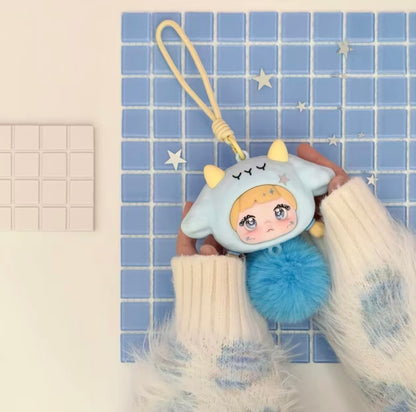 Nommi Forest Melody Silicone Earbud Case | Plush Animal Keychain Blind Box (6 Designs + Secret)