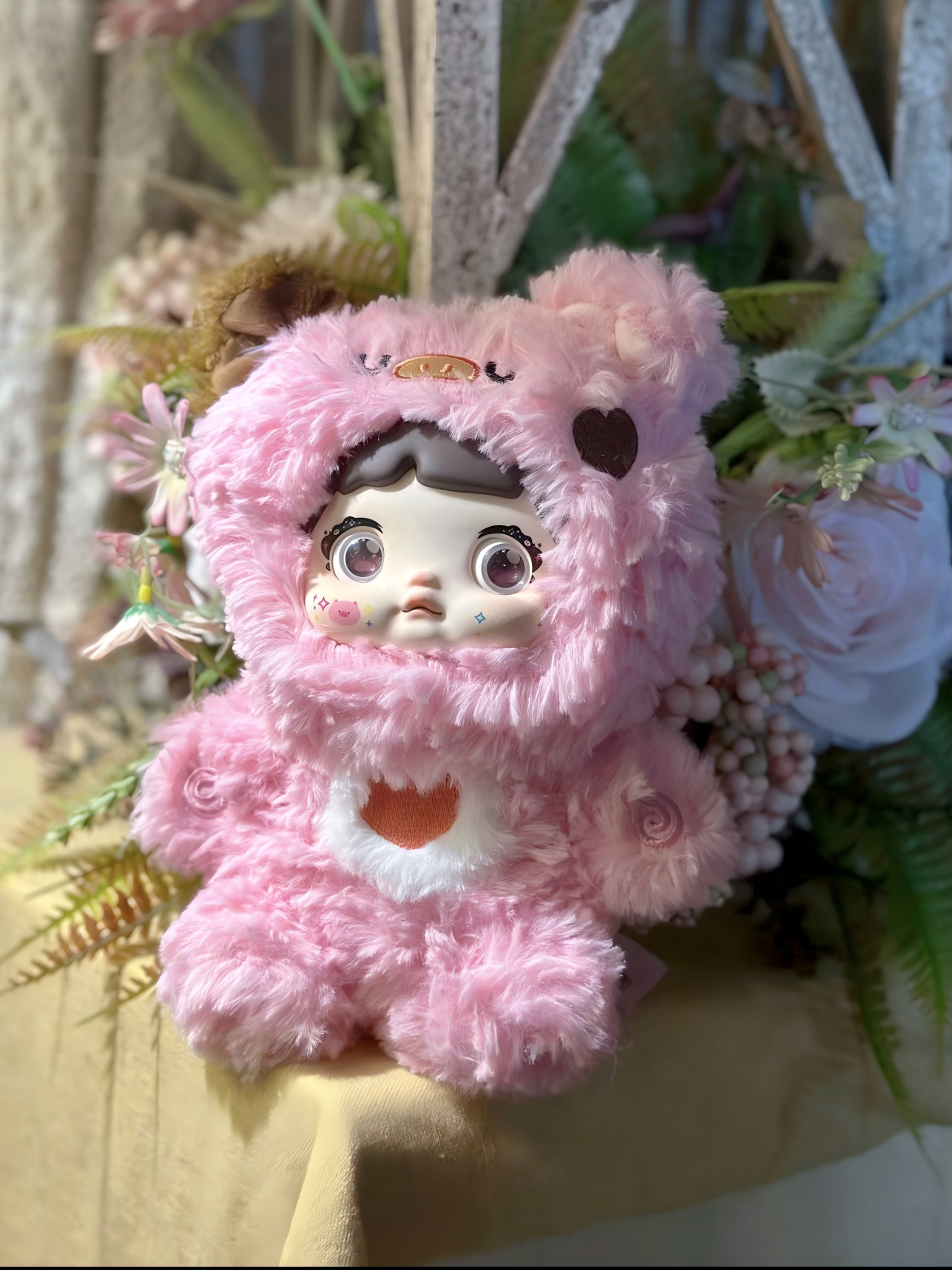 Nomm「Cute Never Closing」系列絨毛盲盒，全部7款，16-18cm，聖誕/生日禮物、收藏或桌面擺飾首選（隨機款）