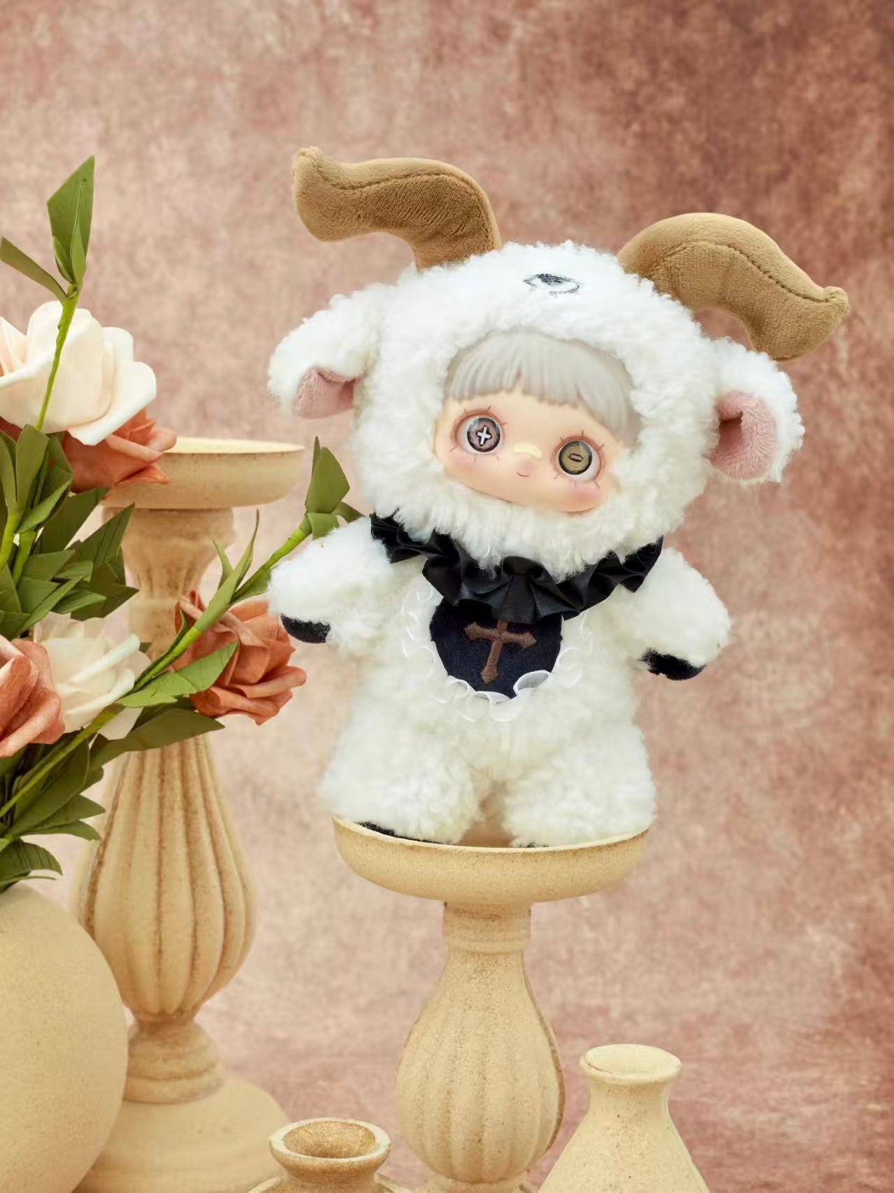 MayMei Dark Forest Plush Blind Box｜7" Articulated Plush Keychain｜Designer Toy Collectible (Random 1)