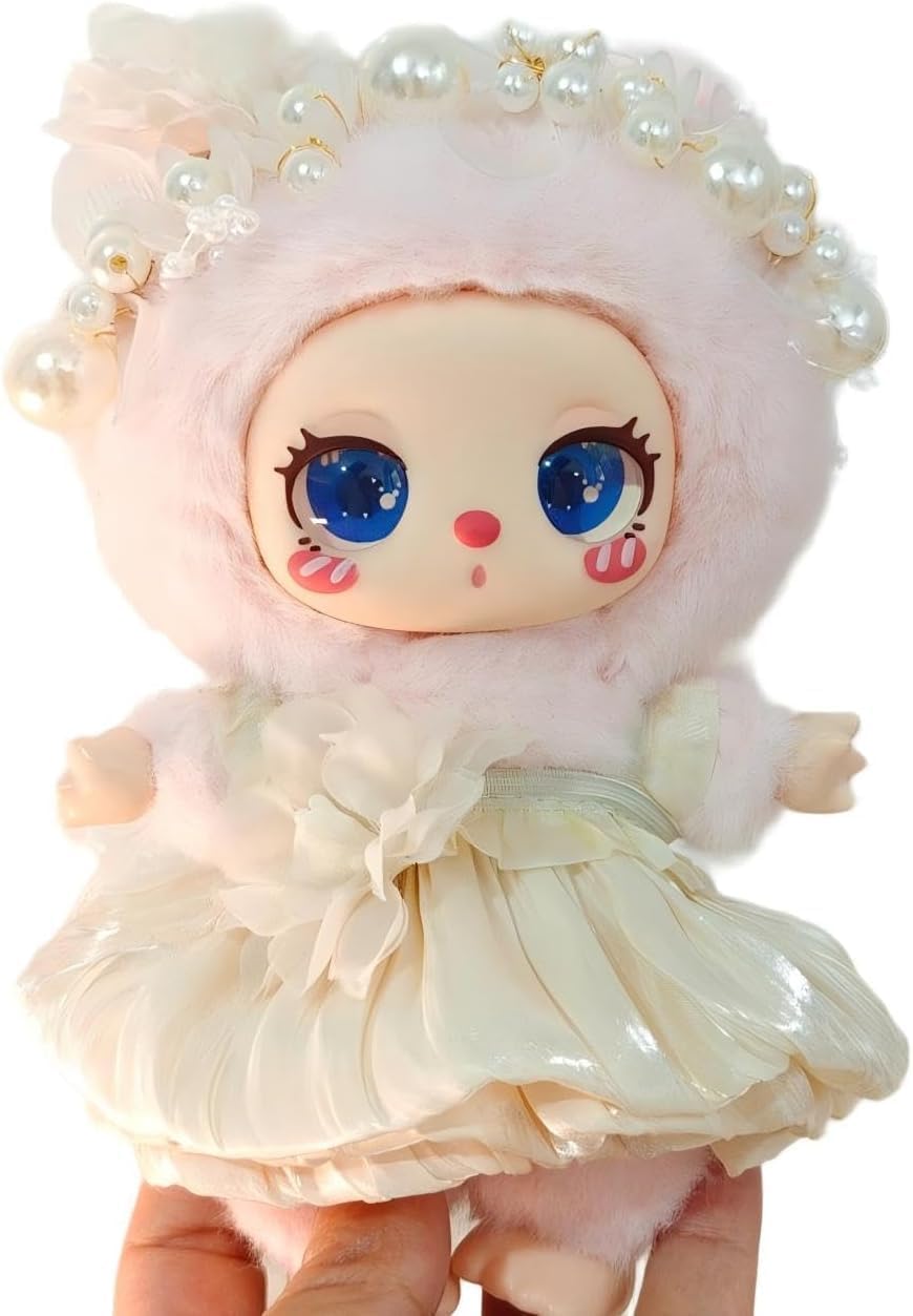Luxury Dress Outfit Set for 16cm Plush Keychain