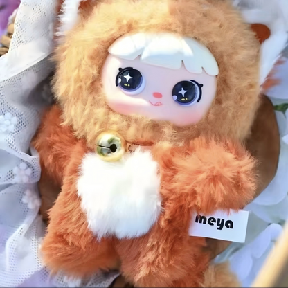 MEYA Malt 2nd Gen “Cute Pet Action” Plush Keychain｜Rotating Eyes · Movable Head · Light Scent｜Labubu-Style Kawaii Doll｜8 Designs + Secret Edition