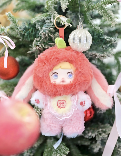 Nommi "Interesting Fruit" Series｜Official Plush Doll｜Fruit x Animal Design, Fine Embroidery, Luxury Plush｜Rotating Eyes for Expression Change｜Blind Box/Full Set｜Perfect for Birthday/Christmas Gifts (Random 1)