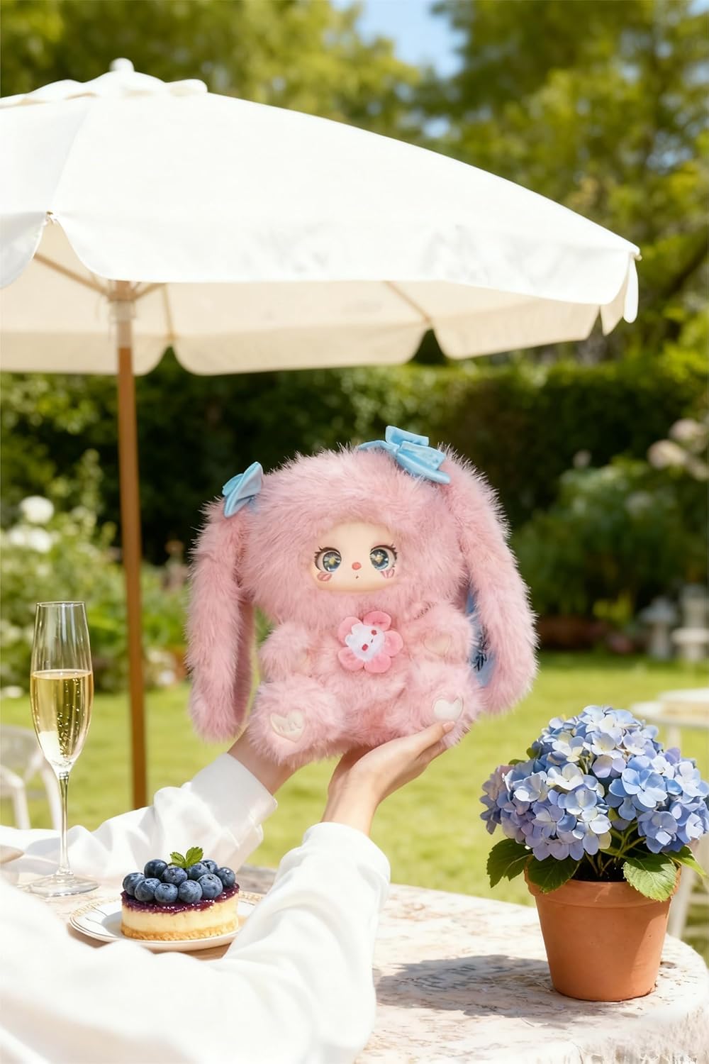 LIILA 600% V2 Best Friends Tea Time Series | Genuine | 10 Types + 2 Secrets | Big Size Plush | Collectible Blind Box