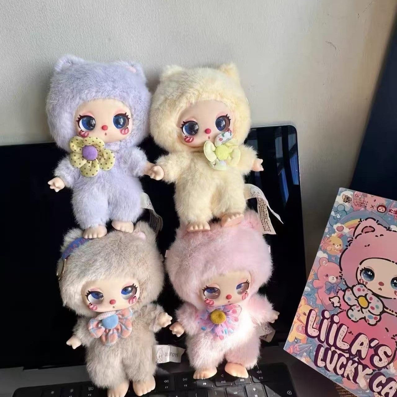 Liila Toys 1st Generation Liila's Lucky Cat Mascot Plush, Blind Box