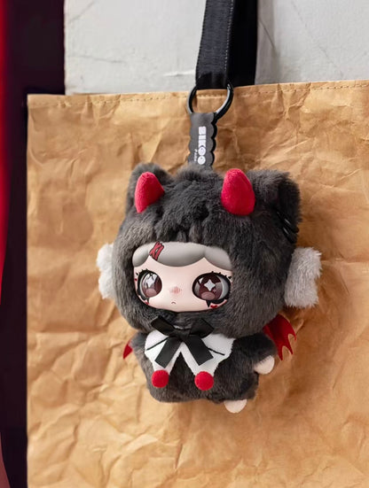 Lulumi Newbie Fantasy Chronicle Plush Blind Box – Vinyl Face Plush Keychain, Collectible Figure (6 Designs + 1 Secret)