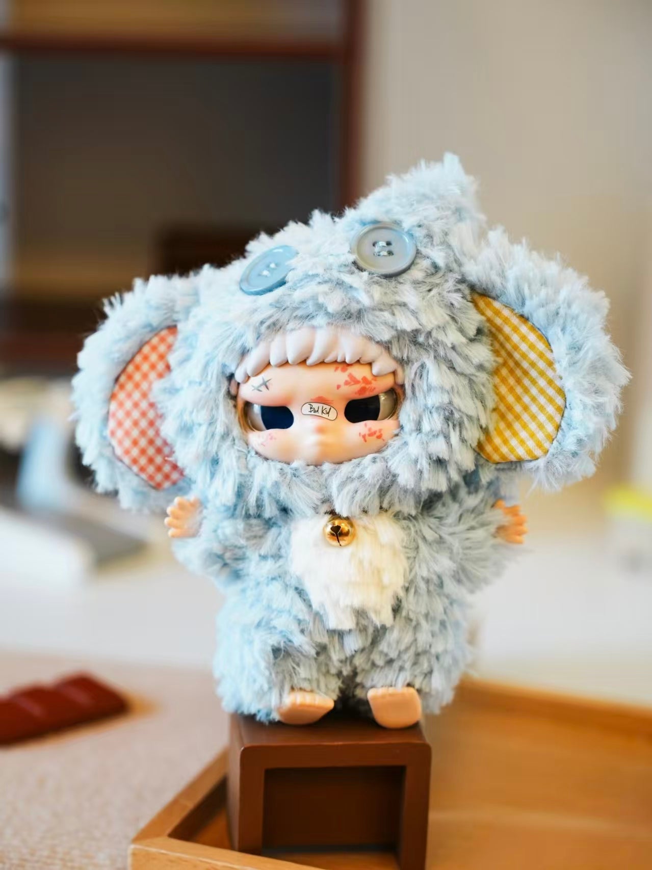 Bad Kid Kippo Rebel Paradise Plush Blind Box | Kawaii Anime-Style Plush Doll | Soft Fluffy Mascot with Animal Costume & Scar Makeup | 6 Regular Designs + 1 Secret