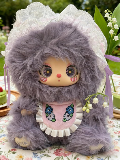 LIILA 600% V2 Best Friends Tea Time Series | Genuine | 10 Types + 2 Secrets | Big Size Plush | Collectible Blind Box