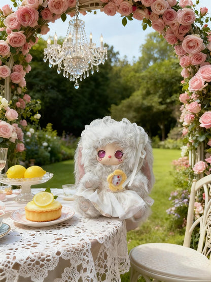 LIILA 600% V2 Best Friends Tea Time Series | Genuine | 10 Types + 2 Secrets | Big Size Plush | Collectible Blind Box