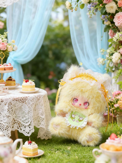 LIILA 600% V2 Best Friends Tea Time Series | Genuine | 10 Types + 2 Secrets | Big Size Plush | Collectible Blind Box