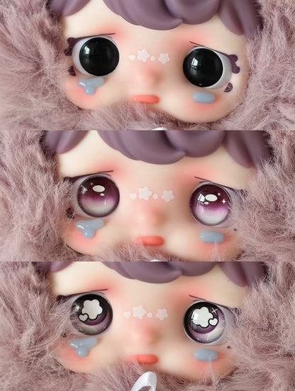 Yomi Rose Nocturne Blind Box Plush – 12cm Vinyl Face Doll with Interchangeable Eyes & Outfit