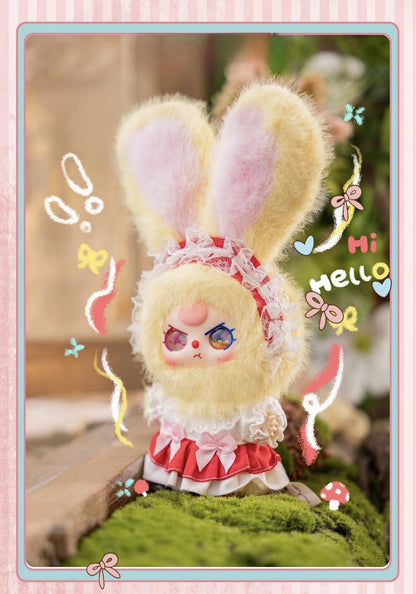 Baby Three “Dream Back to Lolita” Blind Box Art Toy｜Fairytale Bunny Lolita Design Official & Authentic｜Desk Display Collectible｜8 Regular + 1 Secret Random｜Perfect Christmas & Birthday Gift