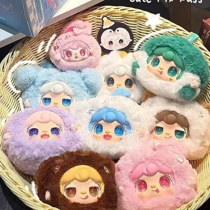 Yooki Menghun Guoguan Plush | Blind Box Collectible Mini Mascots | 9 Designs + Secret & Surprise | Soft & Cute Animal Costume Plush