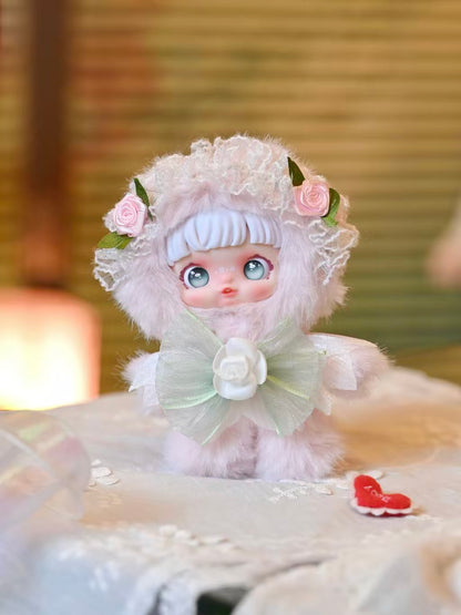 Yomi Rose Nocturne Blind Box Plush – 12cm Vinyl Face Doll with Interchangeable Eyes & Outfit