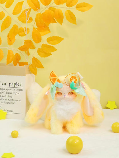 Bunny Dragon Gen 4 Sweet Honey Star Plush Blind Box | Vinyl Face Soft Plush Doll | 18cm | 6 Designs + Secret | Cute Gift