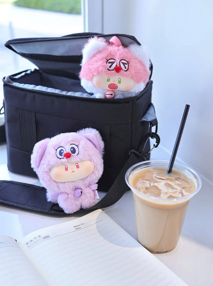 Runa Sweet Cat Park Plush Blind Box | Vinyl Face Fluffy Cat Plush | 13cm | 6 Designs + Secret | Cute Gift