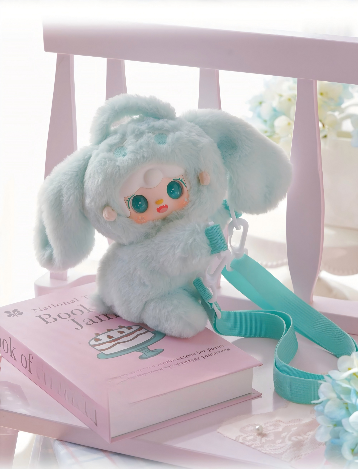 Yooki 8th Generation “I’m Here With You” Series Plush Coin Pouch Blind Box Official Edition Approx. 21cm Soft Healing Texture with Keychain Charm 6 Regular Designs plus 1 Secret Edition Perfect for Collecting and Gifting