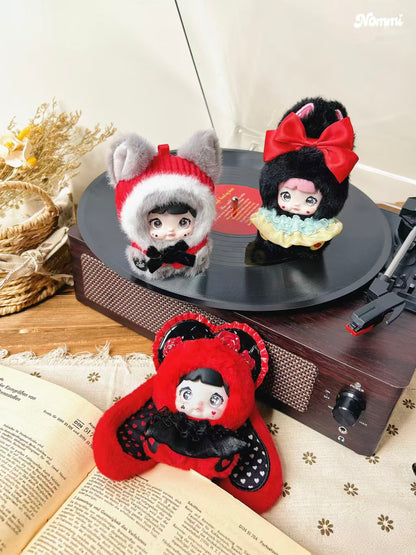 Nommi Mibao Fairy Tale Town Plush Blind Box – Designer Toy Mini Plush with Interchangeable Eyes