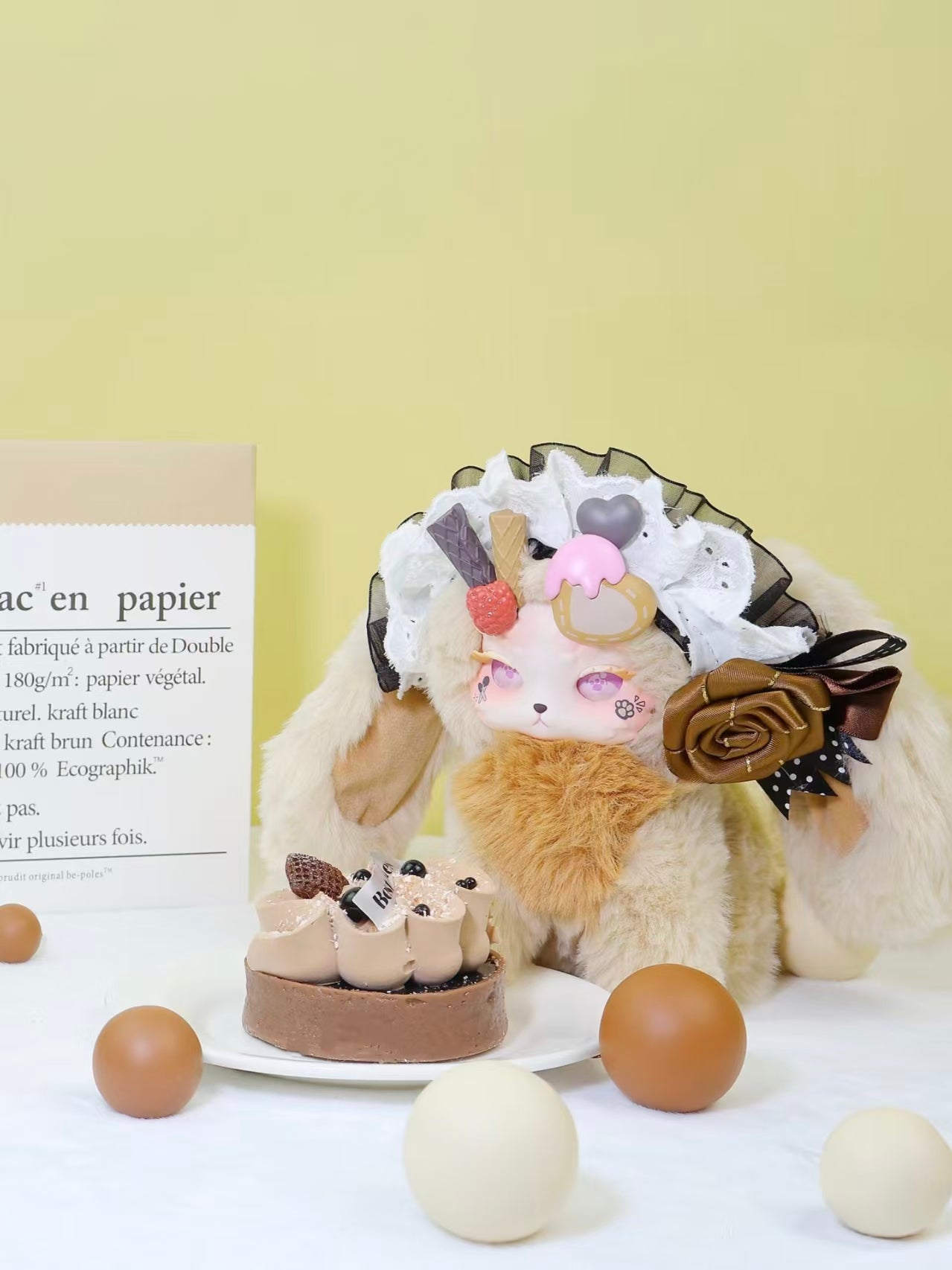 Bunny Dragon Gen 4 Sweet Honey Star Plush Blind Box | Vinyl Face Soft Plush Doll | 18cm | 6 Designs + Secret | Cute Gift