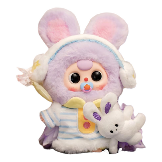 Baby Three “Sweet Dreams” Series Blind Box | Official Authentic Toy | Cute Sleep-Themed Plush Characters | 9 Designs (8 Regular + 1 Secret) | Collectible Desk Decor & Christmas/Birthday Gift