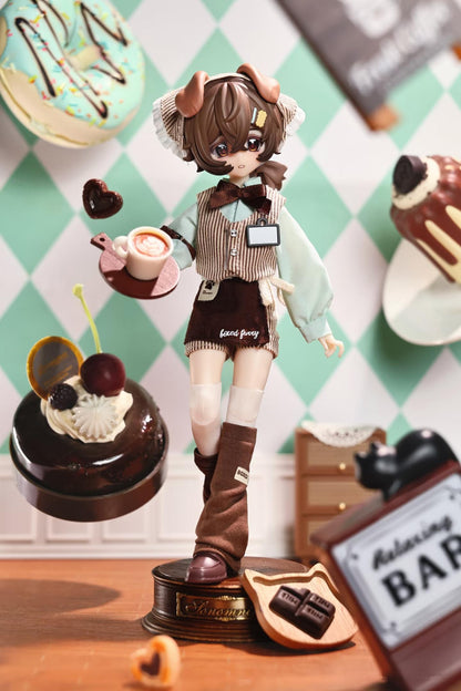 箱入りファーシリーズ BJD ブラインドドール 1/8スケール 約20cm 全身可動 着せ替え人形（ランダム1体）