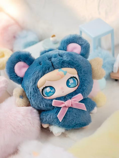 Lulumi Newbie Fantasy Chronicle Plush Blind Box – Vinyl Face Plush Keychain, Collectible Figure (6 Designs + 1 Secret)