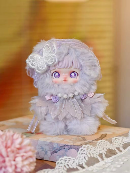 Yomi Rose Nocturne Blind Box Plush – 12cm Vinyl Face Doll with Interchangeable Eyes & Outfit