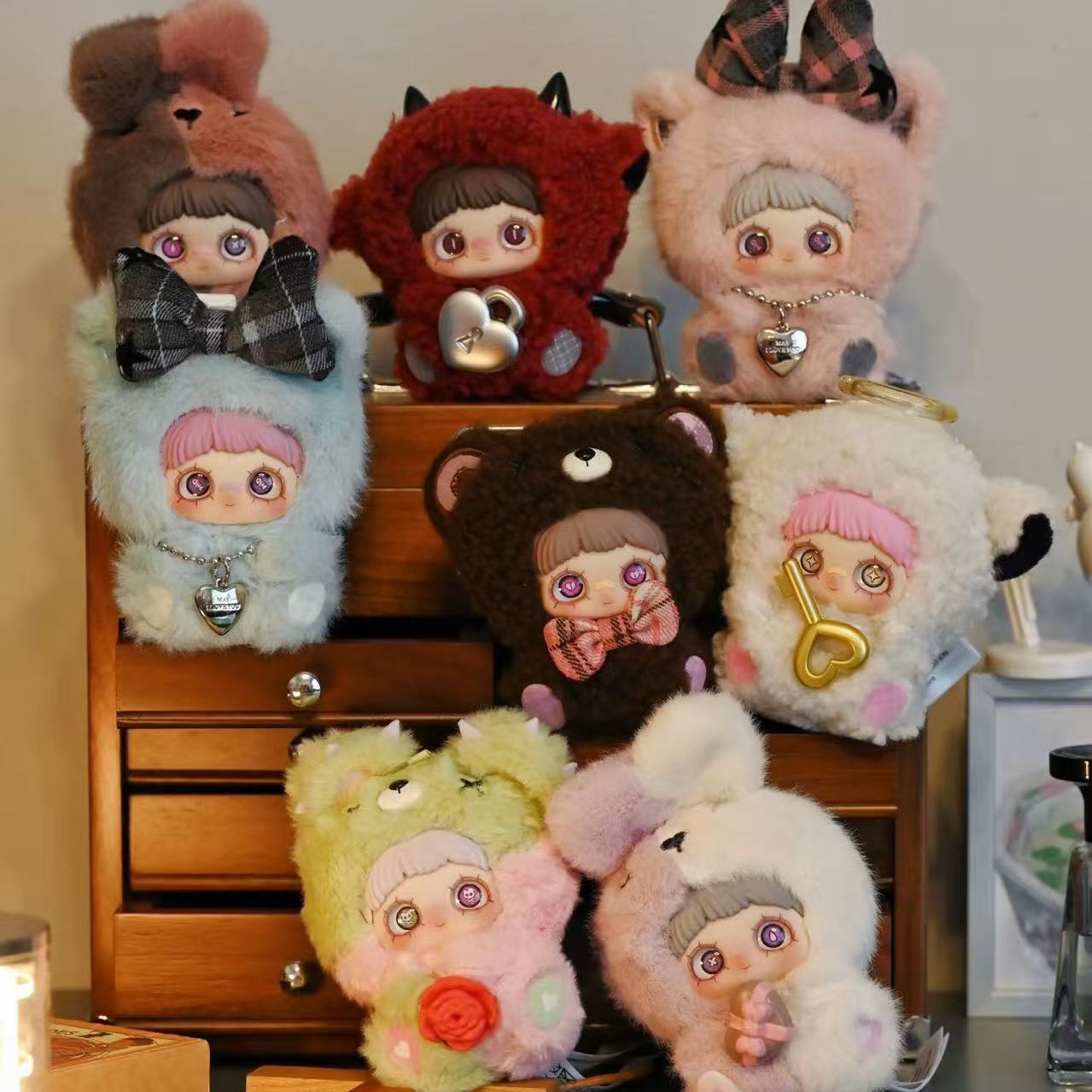 Maymei Endless Love Plush Blind Box Keychain