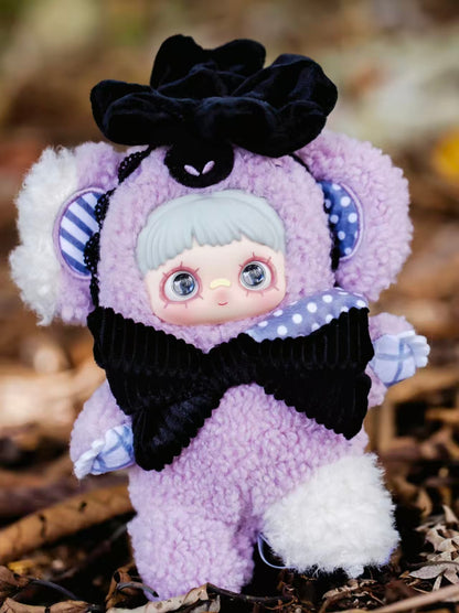 MayMei Twin Realm Series Plush 6-Piece Set – Official Designer Toy Blind Box Collection with Magnetic Details