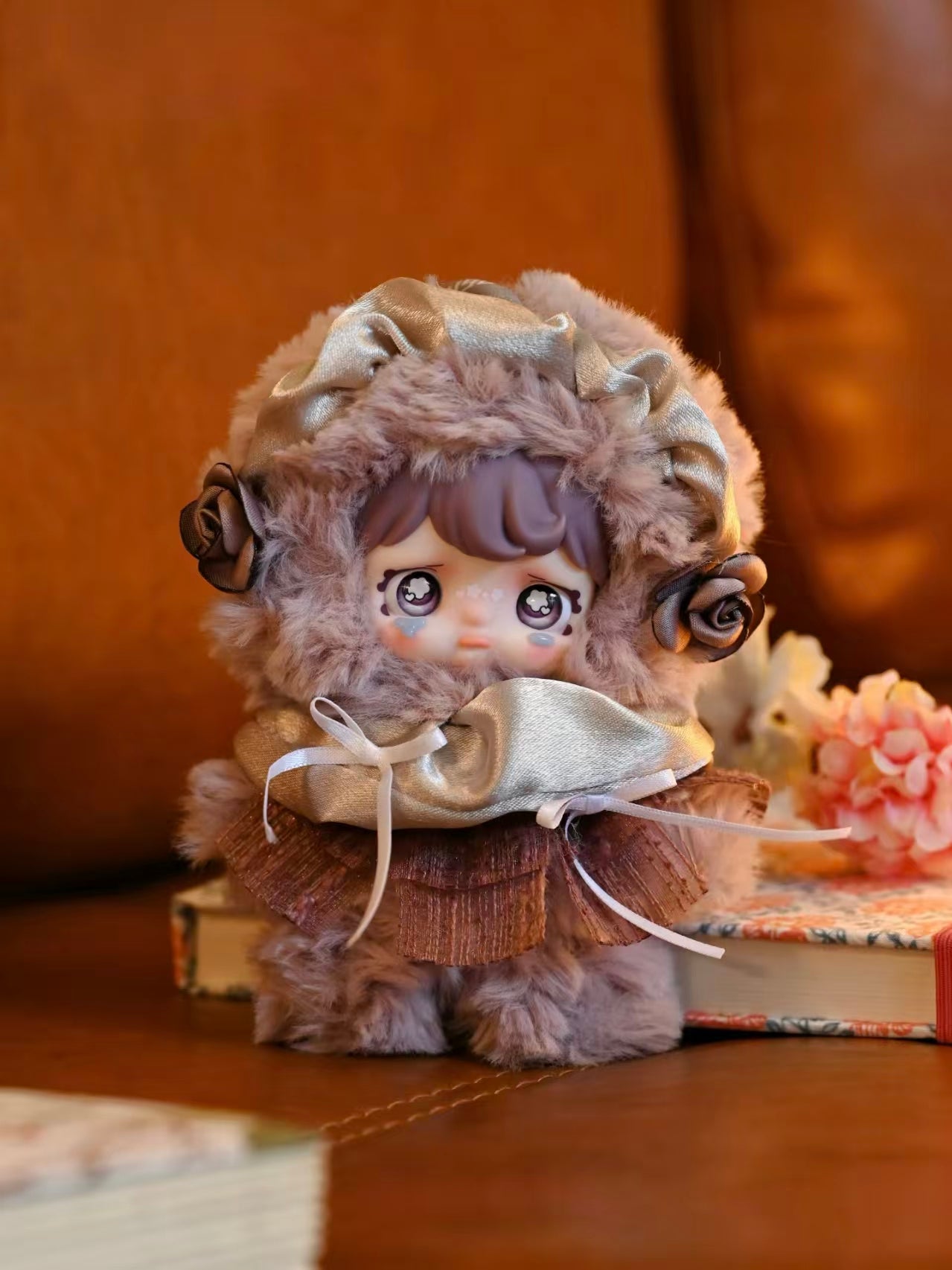 Yomi Rose Nocturne Blind Box Plush – 12cm Vinyl Face Doll with Interchangeable Eyes & Outfit