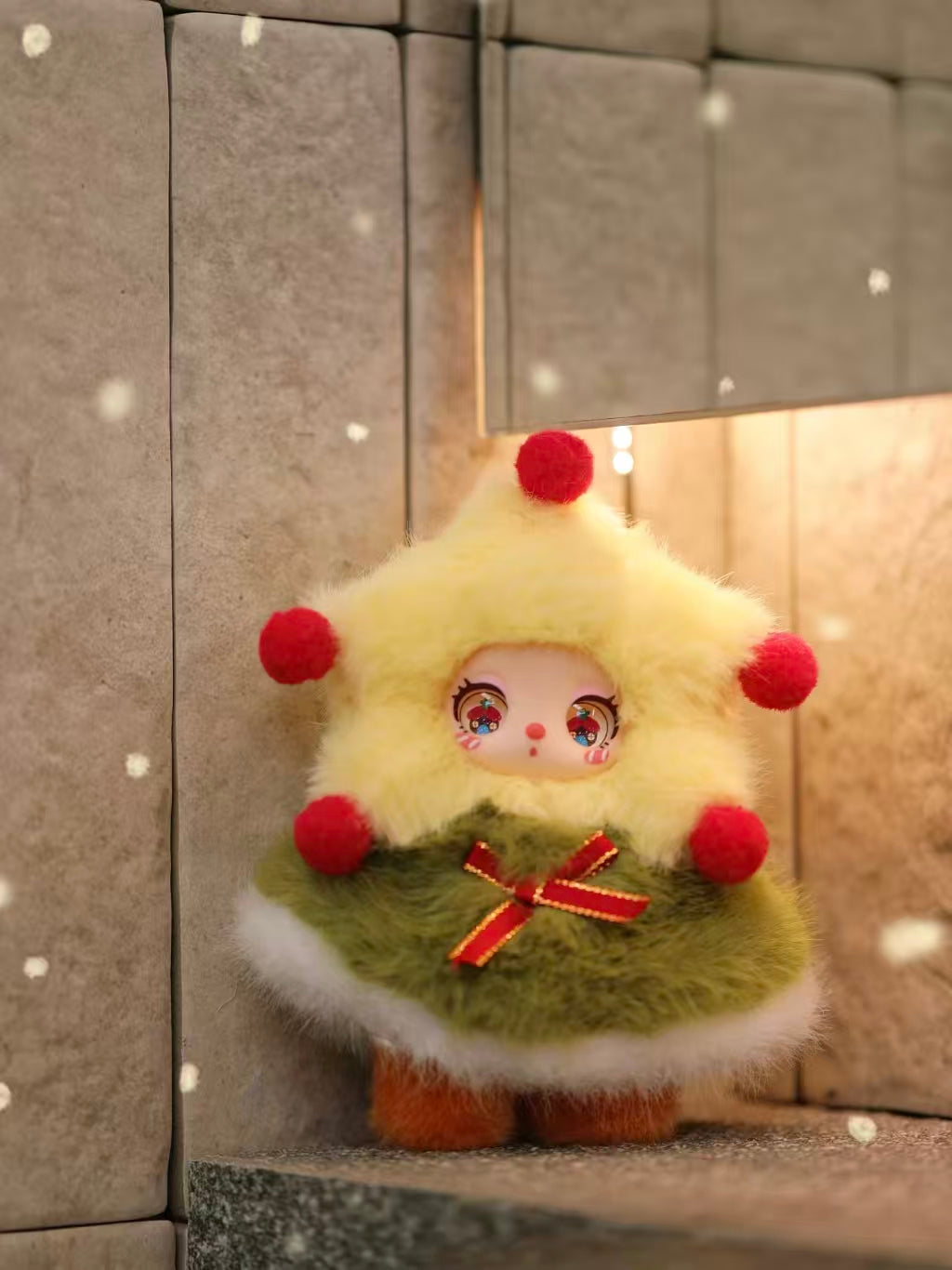 LIILA Christmas Encounter Plush Blind Box – Winter Limited Soft Mascot Toy | 10 Designs (8 Standard + 2 Rare) | Cute Fluffy Collectible (Random 1pc)