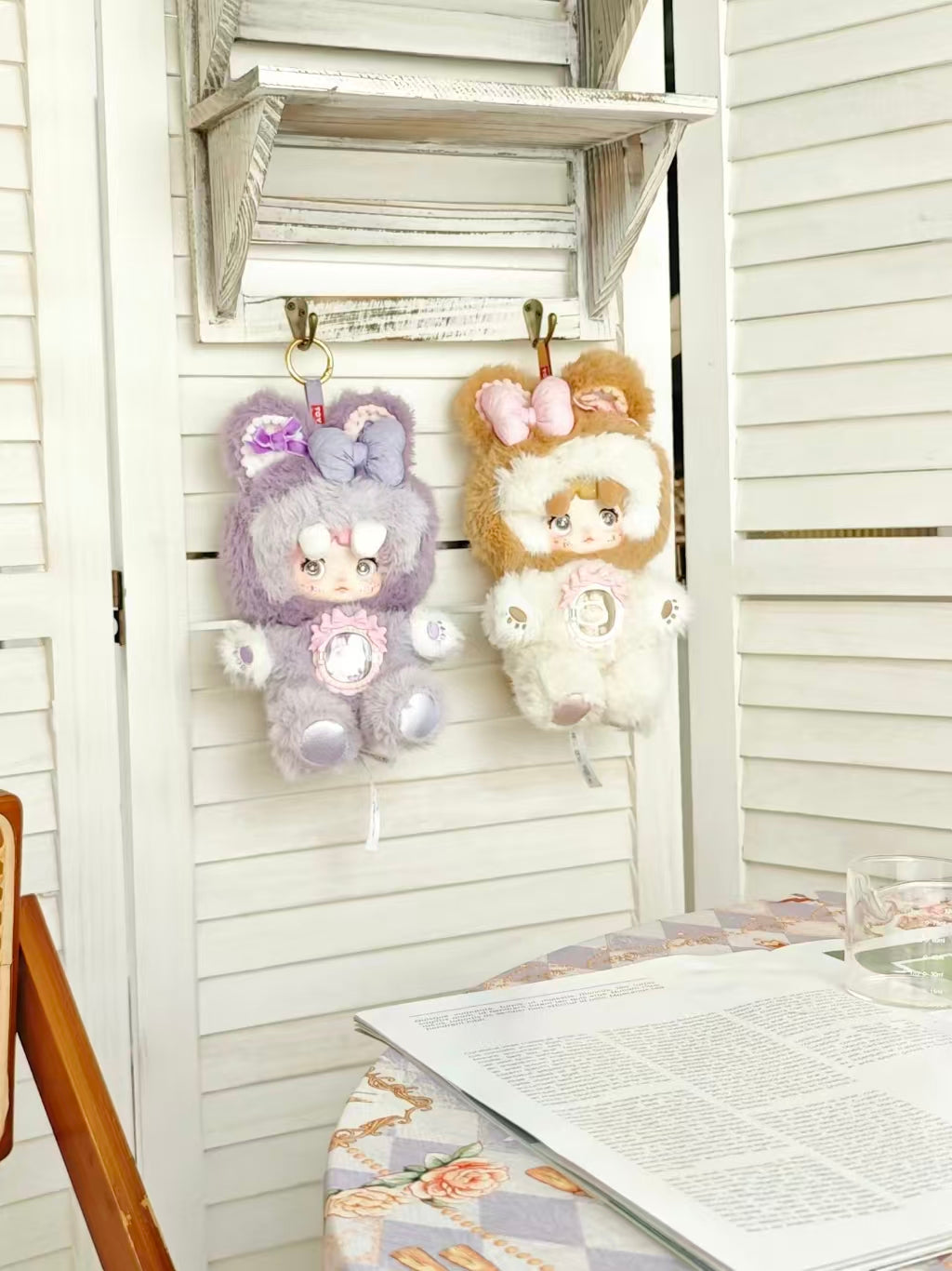 Nommi Sweet Bite Series Kawaii Plush Doll | Dessert-Themed Blind Box Collectible Plush with Movable Eyes & Mini Doll