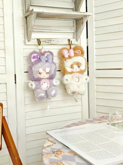 Nommi Sweet Bite Series Kawaii Plush Doll | Dessert-Themed Blind Box Collectible Plush with Movable Eyes & Mini Doll