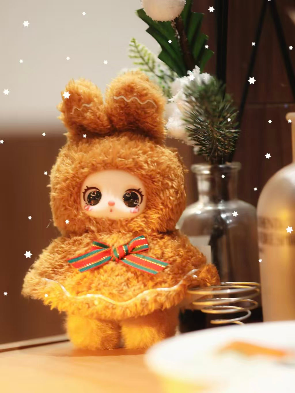 LIILA Christmas Encounter Plush Blind Box – Winter Limited Soft Mascot Toy | 10 Designs (8 Standard + 2 Rare) | Cute Fluffy Collectible (Random 1pc)