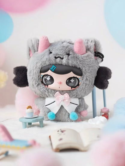 Lulumi Newbie Fantasy Chronicle Plush Blind Box – Vinyl Face Plush Keychain, Collectible Figure (6 Designs + 1 Secret)