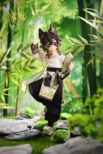 箱入りファーシリーズ BJD ブラインドドール 1/8スケール 約20cm 全身可動 着せ替え人形（ランダム1体）