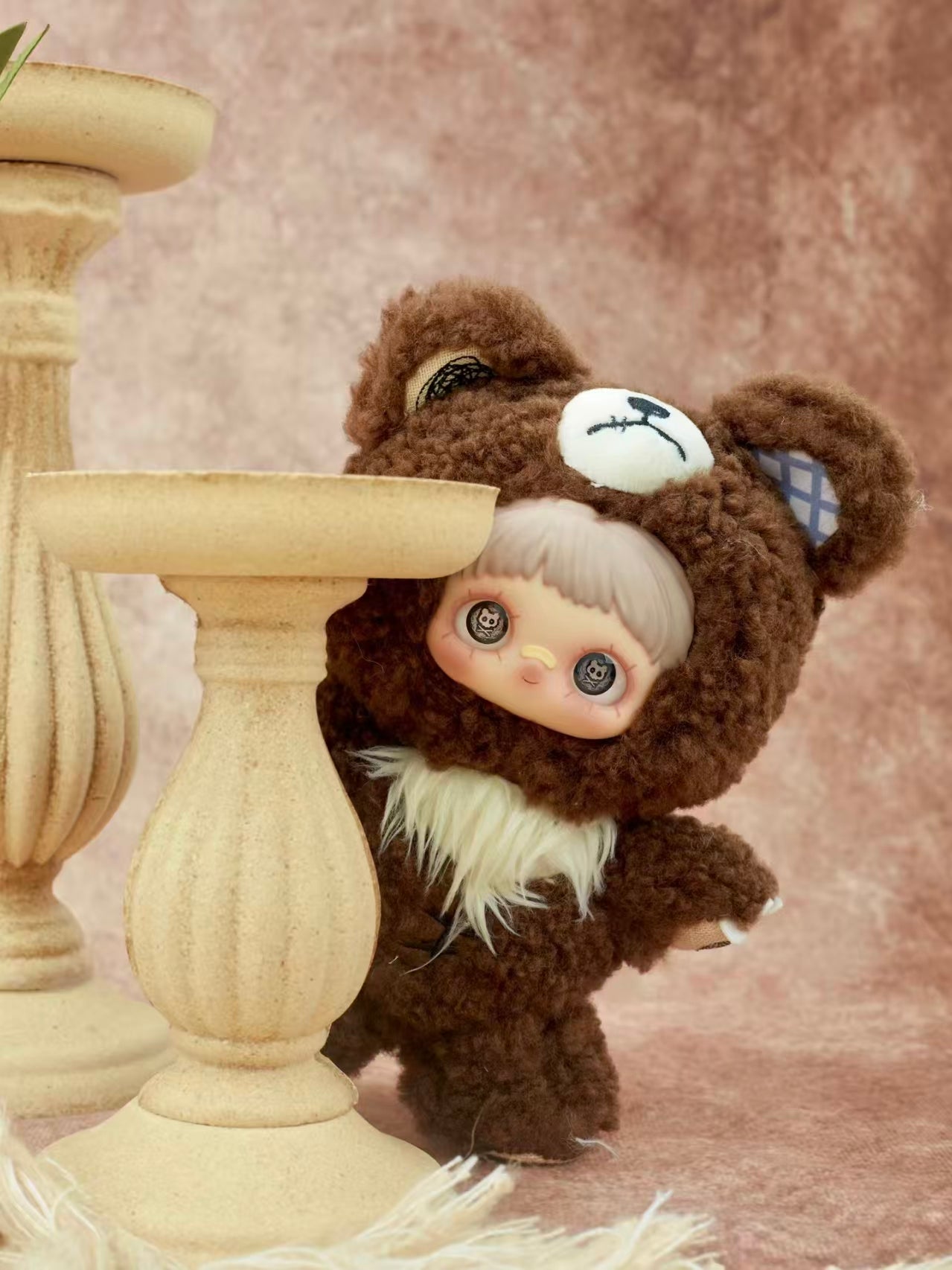 MayMei Dark Forest Plush Blind Box｜7" Articulated Plush Keychain｜Designer Toy Collectible (Random 1)