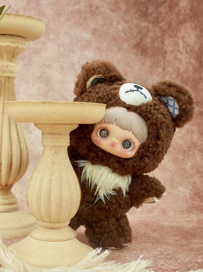 MayMei Dark Forest Plush Blind Box｜7" Articulated Plush Keychain｜Designer Toy Collectible (Random 1)