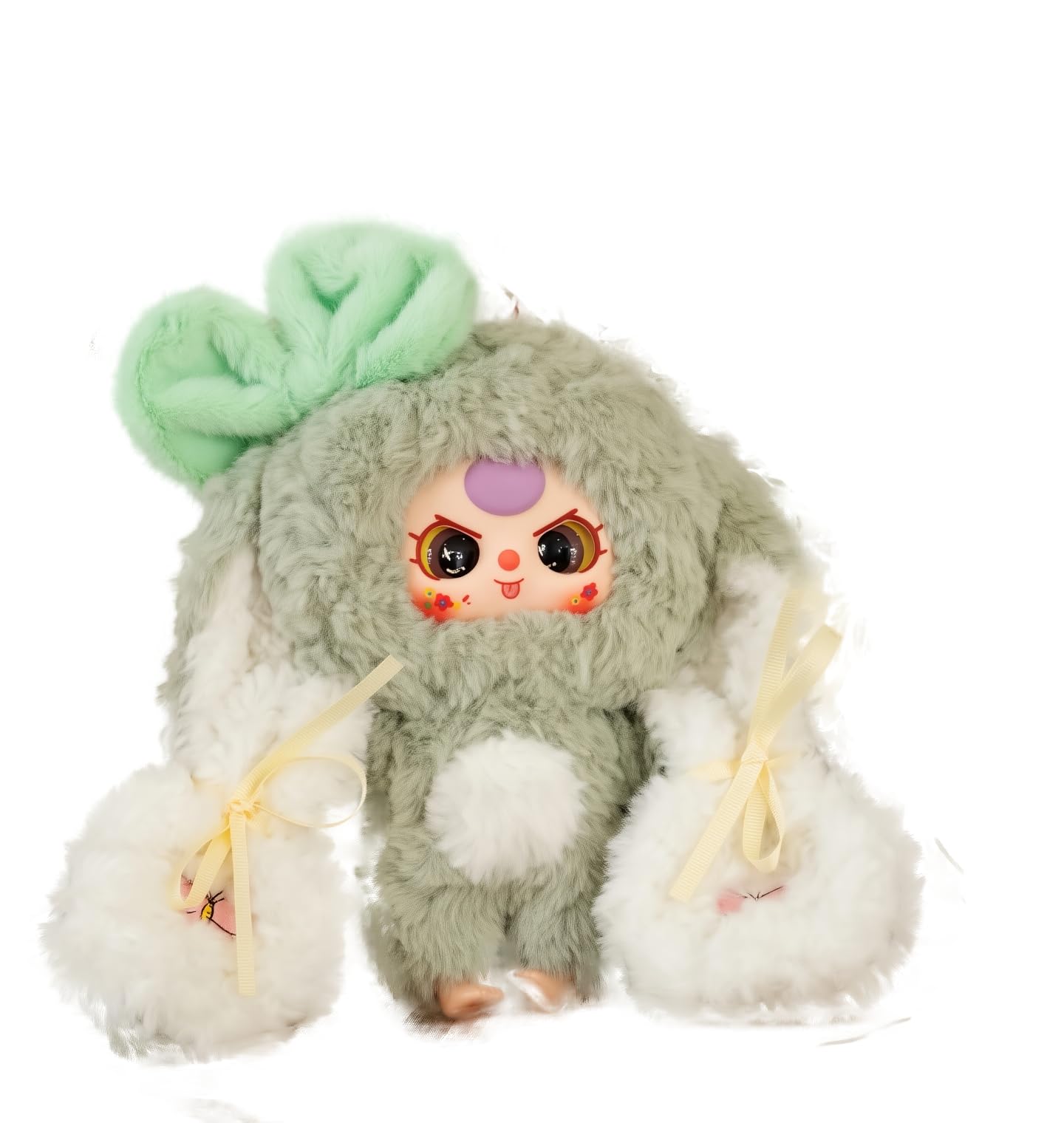 Baby Three “Bunny Return” Series Official Plush Blind Box｜17–18 cm Soft Fuzzy Bunny Design｜Desk Display & Collectible Art Toy｜11 Regular + 1 Secret Random｜Perfect Christmas & Birthday Gift