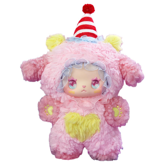 LOVELY EMMA Monster Kitty Party Series Blind Box Collectible Figures | Cute Monster Cat Character with Soft Party Design | 6 Regular + 2 Secret | Official Authentic | Birthday & Christmas Gift Desktop Decor