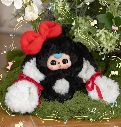 Baby Three “Bunny Return” Series Official Plush Blind Box｜17–18 cm Soft Fuzzy Bunny Design｜Desk Display & Collectible Art Toy｜11 Regular + 1 Secret Random｜Perfect Christmas & Birthday Gift