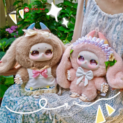 Smamel “Mist” Series 400% Large-Scale Designer Blind Box｜Fantasy Plush Characters × Dreamy Fog-Inspired Design Official Licensed Product｜8 Regular Designs + 1 Secret｜Random Blind Box Collectible Display