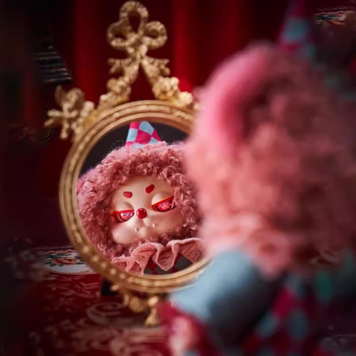 Cino Dream Tour Circus Series Blind Box Plush Doll – Kawaii Creepy Clown Mystery Collectible Toy