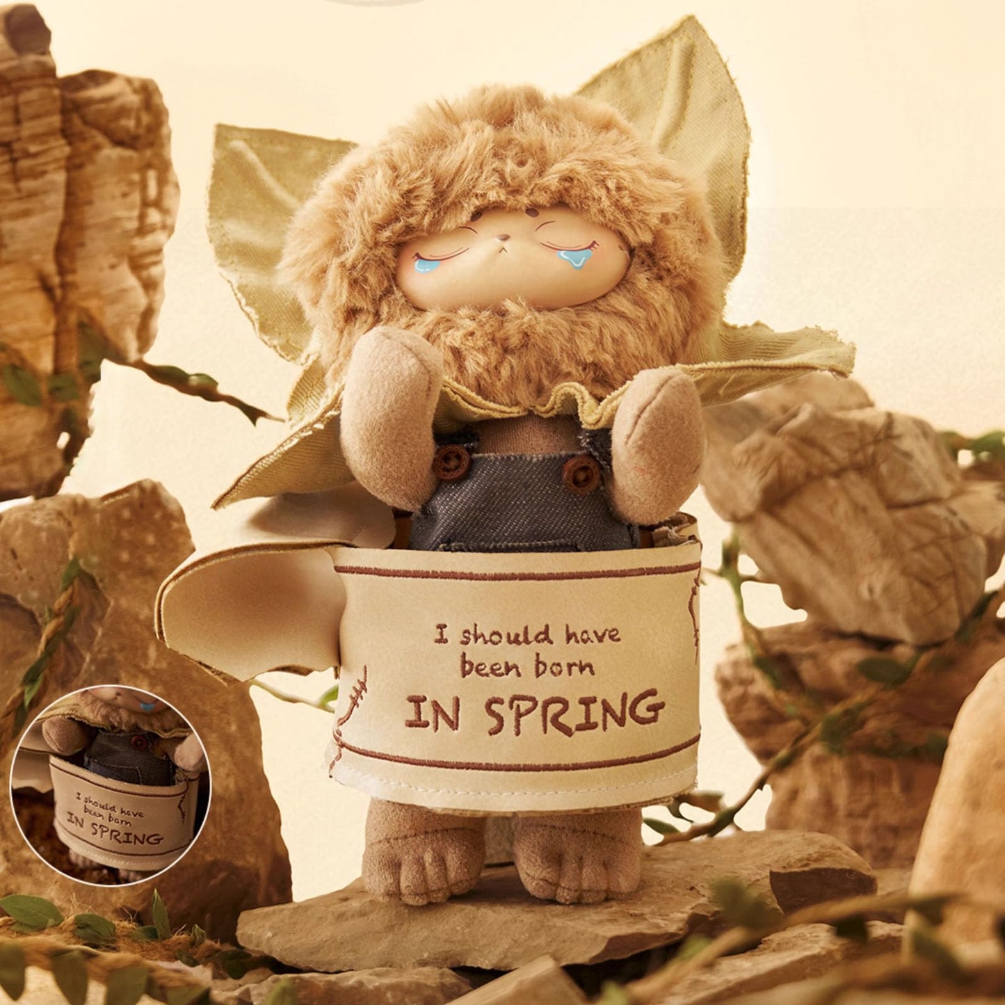 Echo Forest Whispers Series Blind Box Plush Doll – 8'' Poseable Handmade Kawaii Collectible Stuffed Toy