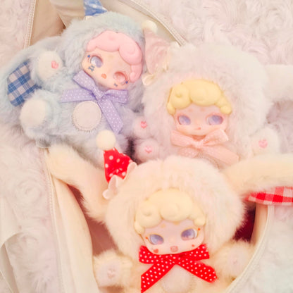 Lucky Deer Nai Sweetheart Baby Blind Box Plush – 10cm Mini Collectible with Color-Changing & Double Eye Design