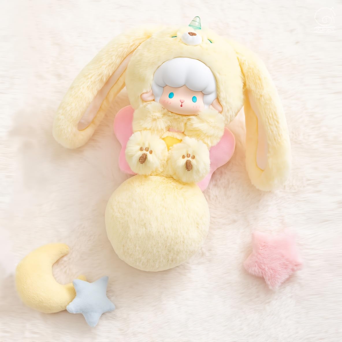 Curly Sheep Big Tail Animal Friends Series Blind Box Collectible Figures | Cute Animal Characters with Fluffy Big Tail Design | 9 Regular + 1 Secret | Official Authentic | Birthday & Christmas Gift Desktop Decor