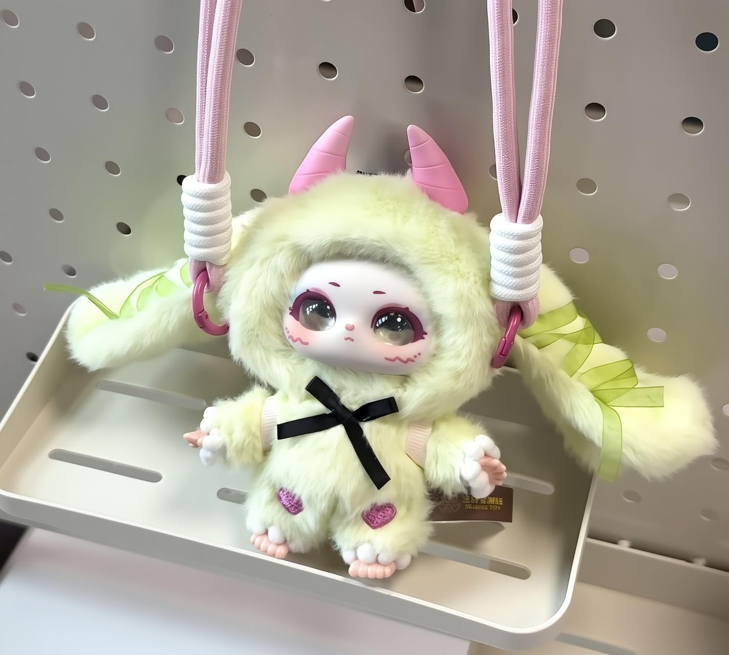 魔法衣橱 ぬいぐるみマスコット｜悪魔＆天使モチーフ・全10種ランダム・約15cm バッグチャーム